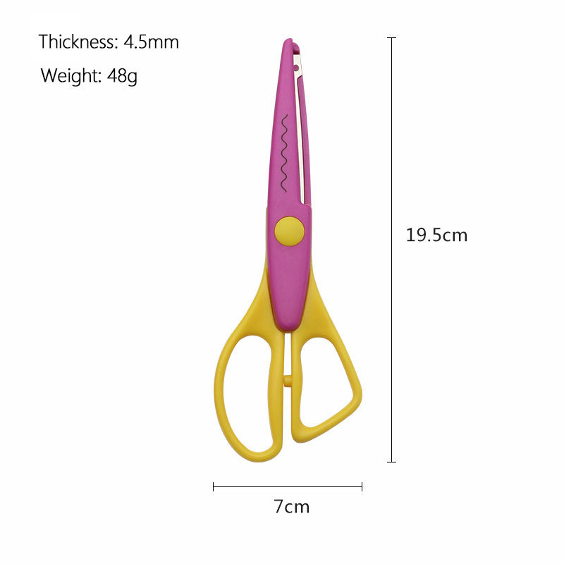 6 Inch Stainless Steel Zigzag Scissors