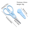 Baby Food Scissors With Protective Cover