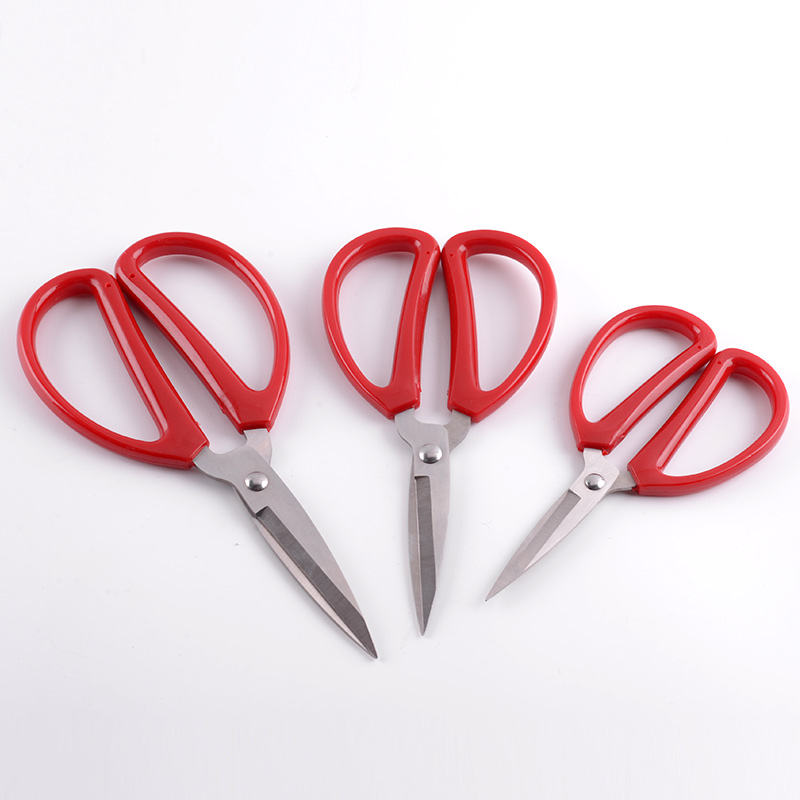 Classic Red Handled Chinese Tailor Scissors