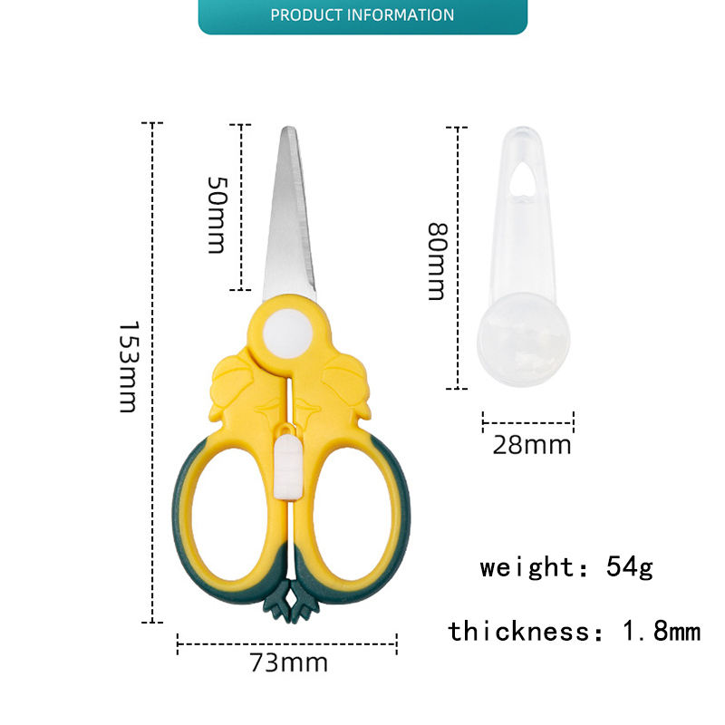 Stainless Steel Baby Food Scissors