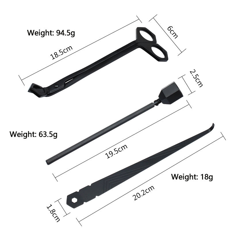 3-Piece Candle Wick Set