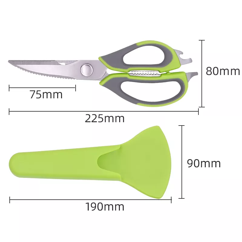 Kitchen Scissors With Magnetic Sheath