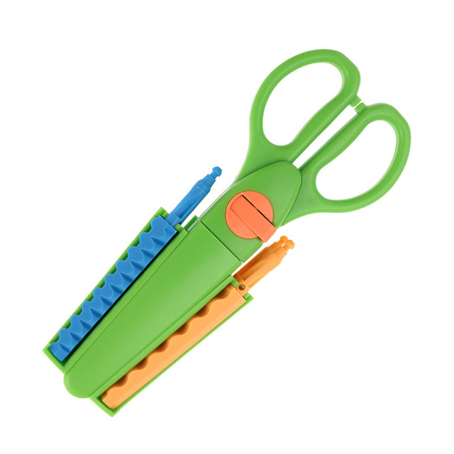 Detachable Plastic Craft Scissors