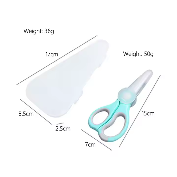 Baby Food Scissors With Sheath