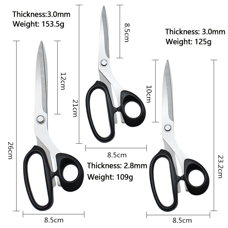 3 Pcs Set Tailor Scissors