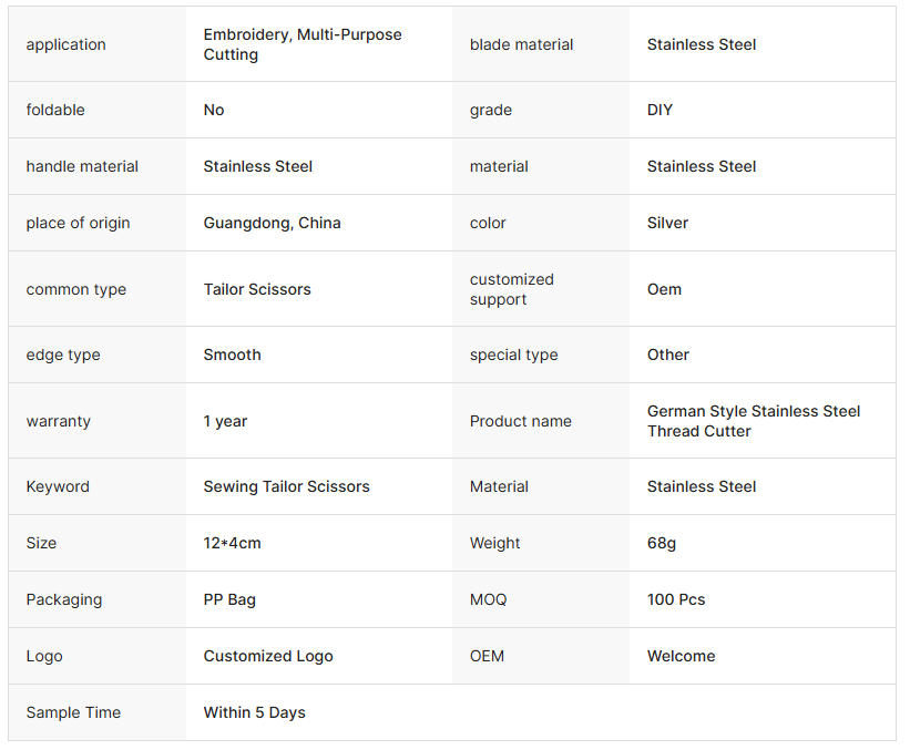Embroidery Yarn Scissors