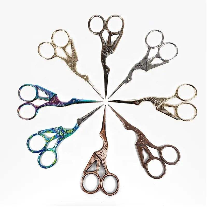 Stainless Steel Crane Shaped Scissors