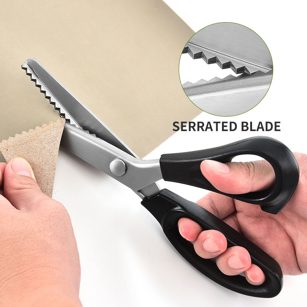 Triangular Zigzag Fabric Scissors