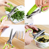 5 Blade Stainless Steel Kitchen Scissors