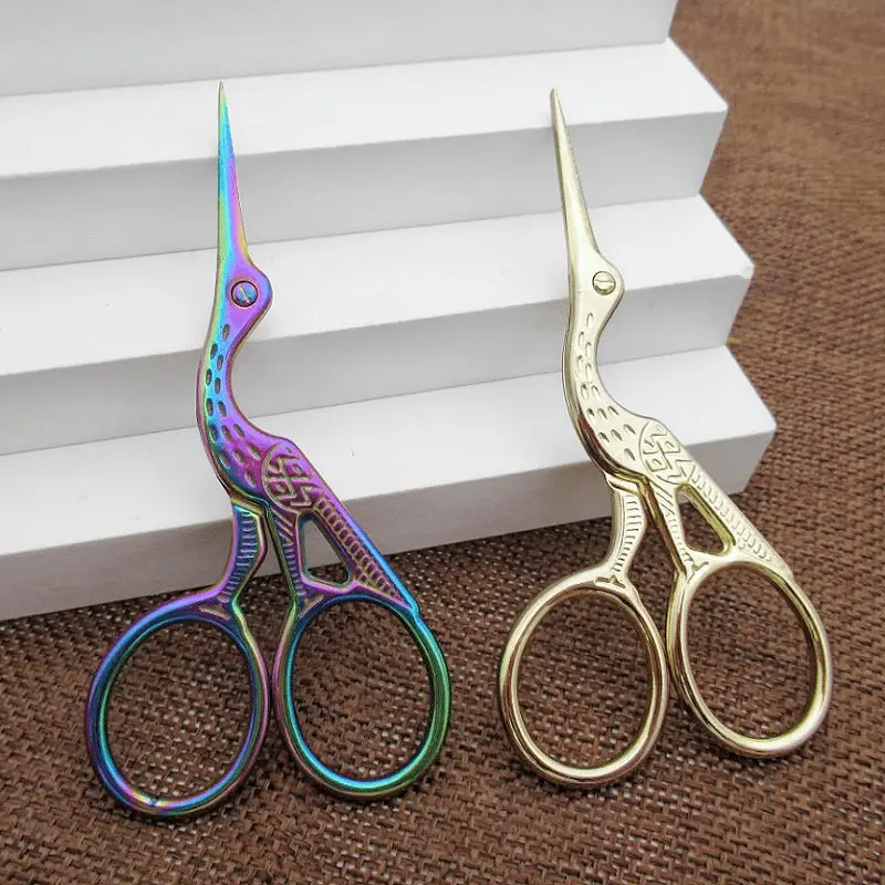 Stainless Steel Crane Shaped Scissors