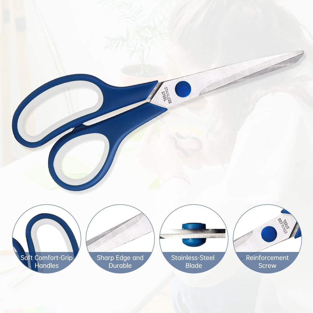 5 Piece All Purpose Scissors