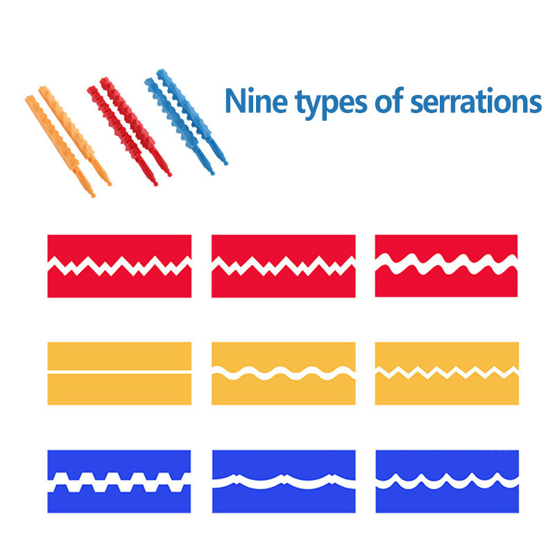 Detachable Plastic Craft Scissors