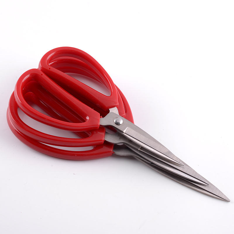 Classic Red Handled Chinese Tailor Scissors