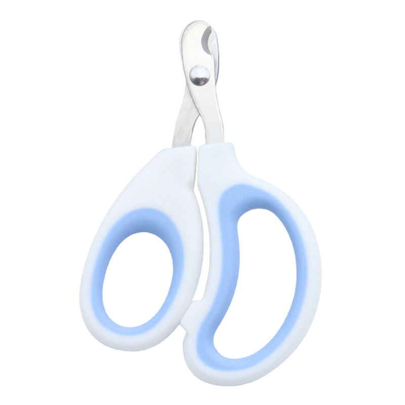 Stainless steel pet nail clippers designed for smooth and safe grooming of dogs and cats (2)