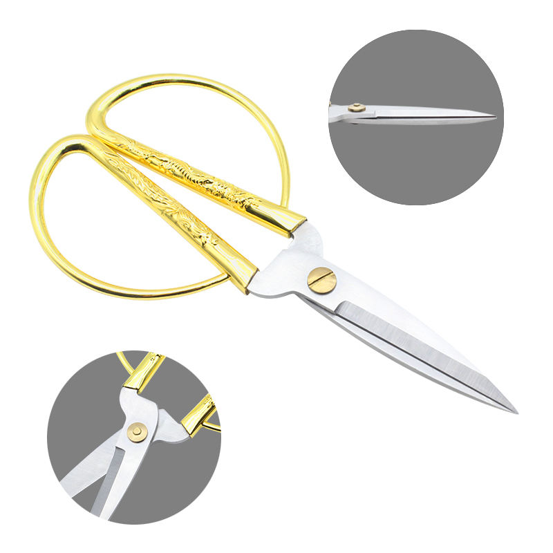 Golden Handle Scissors