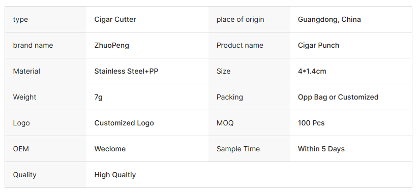 Premium Cigar Cutter