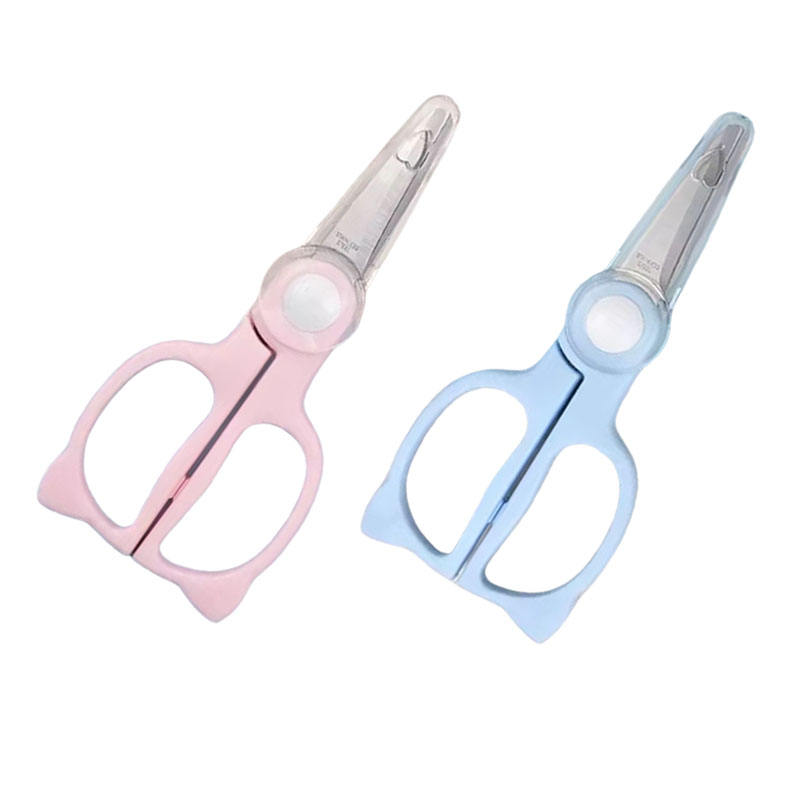 Safe Stainless Steel Baby Food Scissors