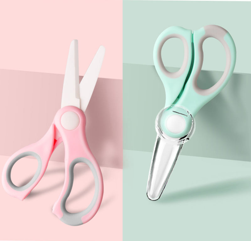 Baby Food Scissors With Sheath