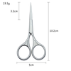 Stainless Steel Beauty Scissors