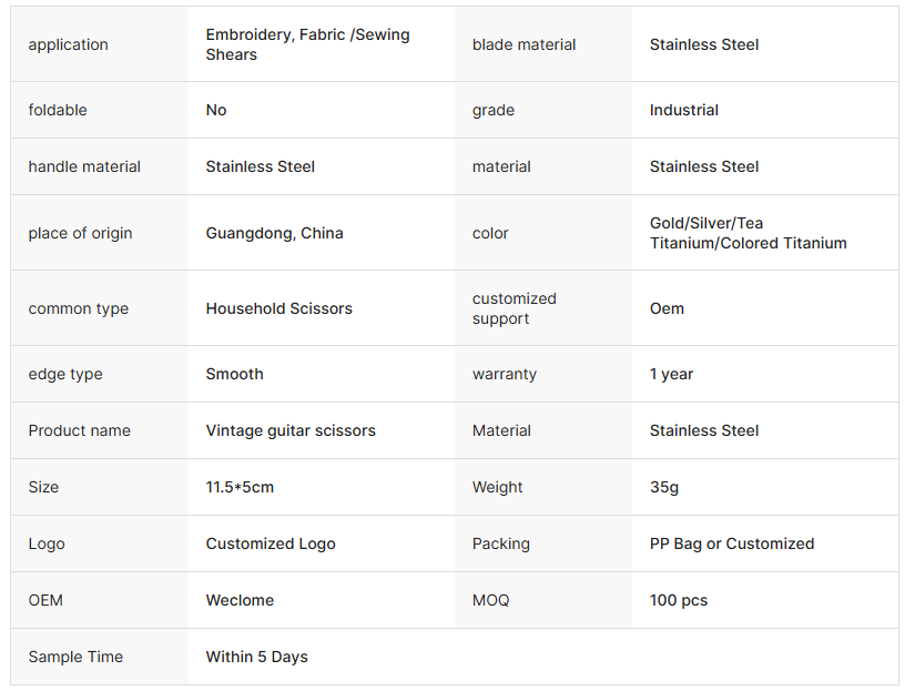 Vintage Handmade Sewing Scissors