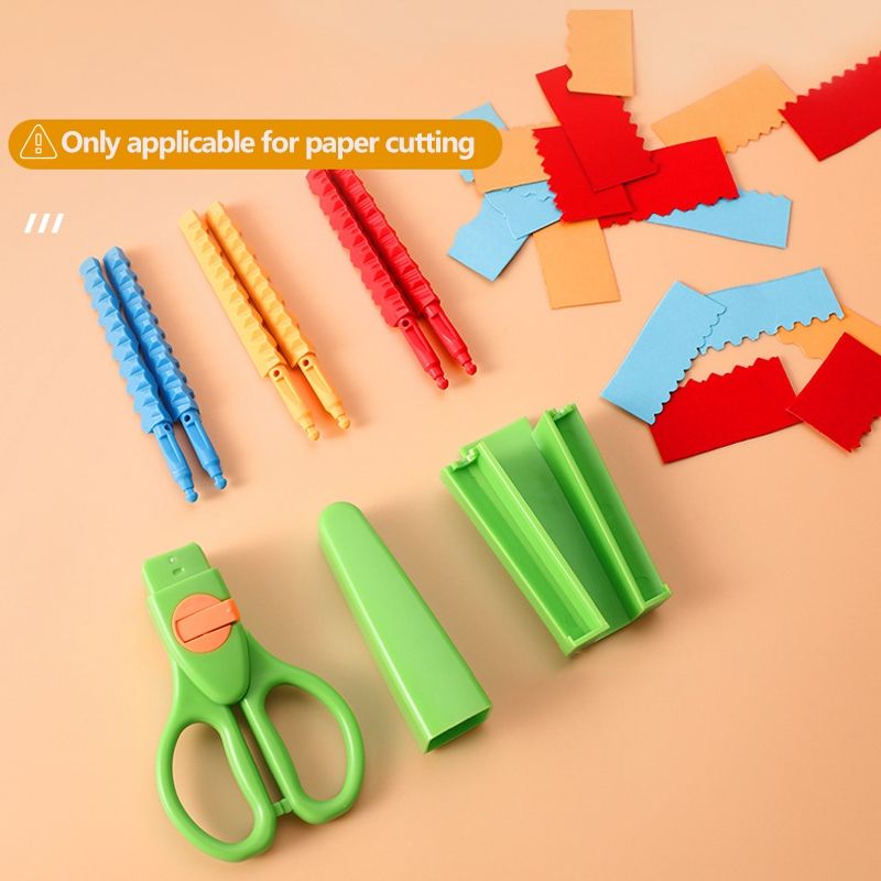 Detachable Plastic Craft Scissors