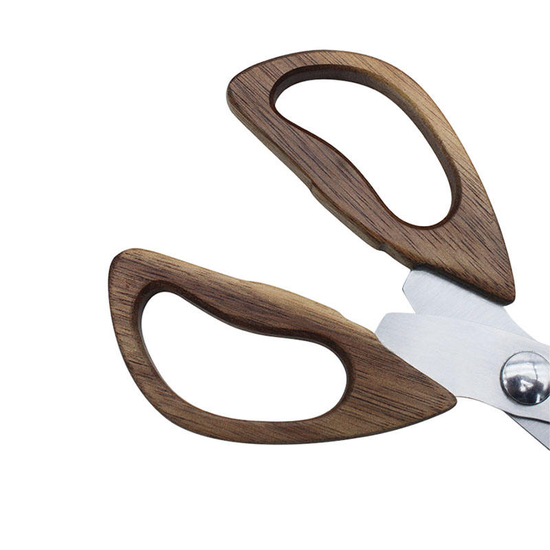 Wooden Handle Scissors