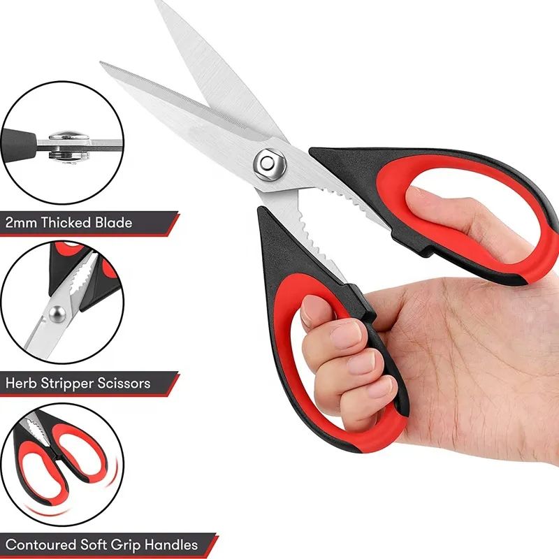 2 Pack Heavy Duty Kitchen Shears