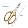Kitchen Scissors With Aluminum Alloy Handle