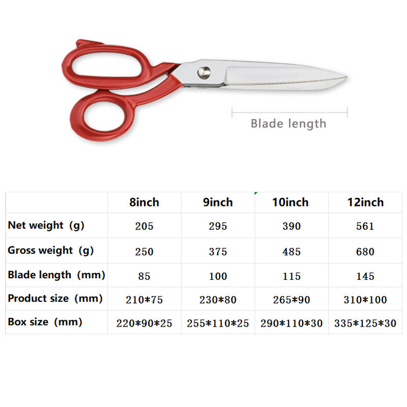 8 12 Inch Tailoring Scissors