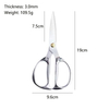 Household Scissors With Zinc Alloy Handle