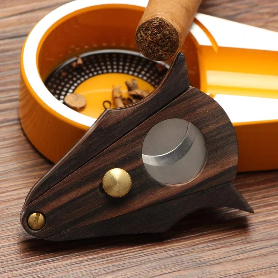 Walnut Cigar Cutter