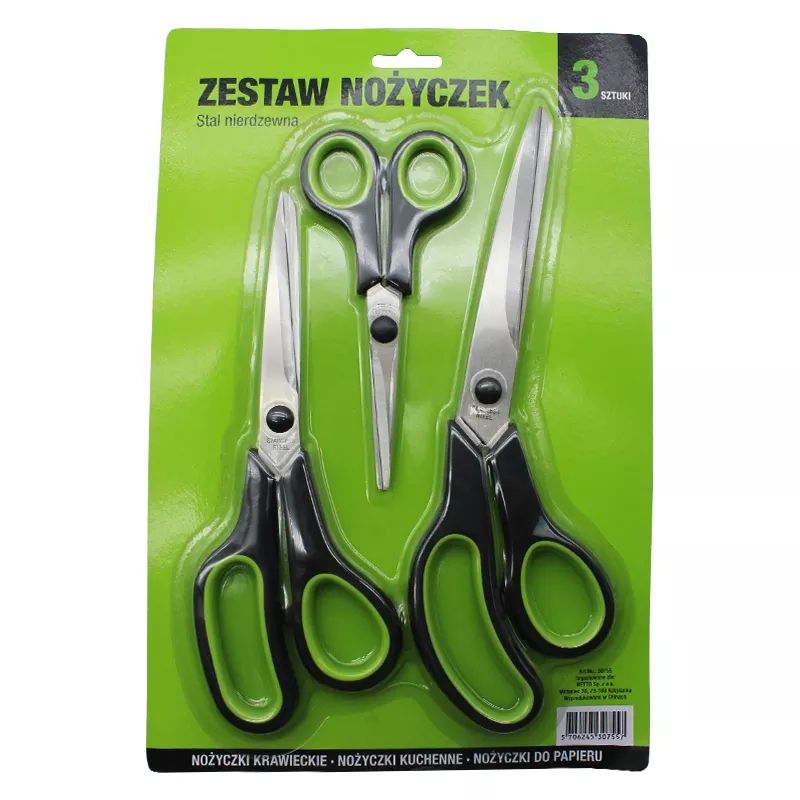 3-Piece Home Use Scissors