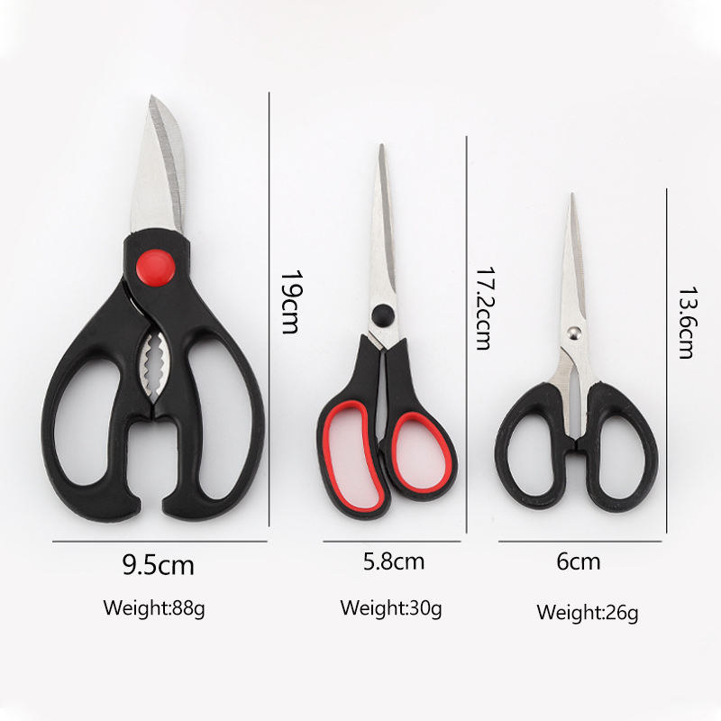 Three Piece Houehold Scissors