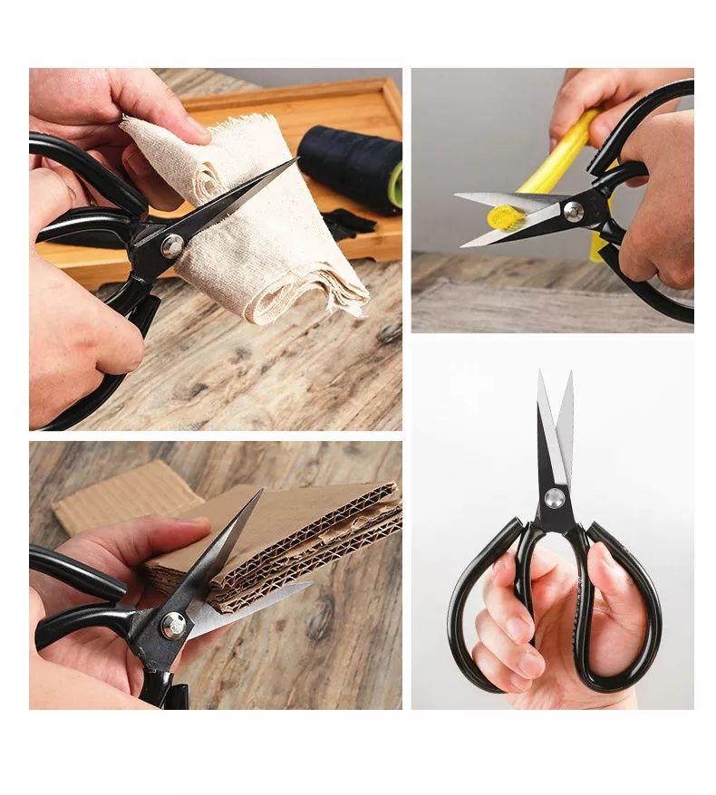 18.8cm Black Coated Scissors (11)