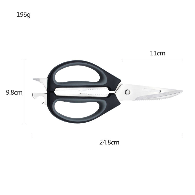Versatile Kitchen Scissors With Can Opener