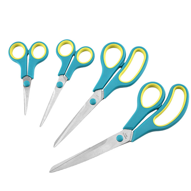 4 Piece Scissors Set With Soft Grip