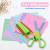 Detachable Plastic Craft Scissors