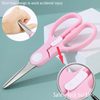 Baby Food Scissors With Protective Cover