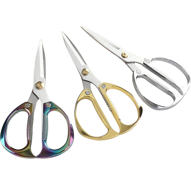Household Scissors With Zinc Alloy Handle