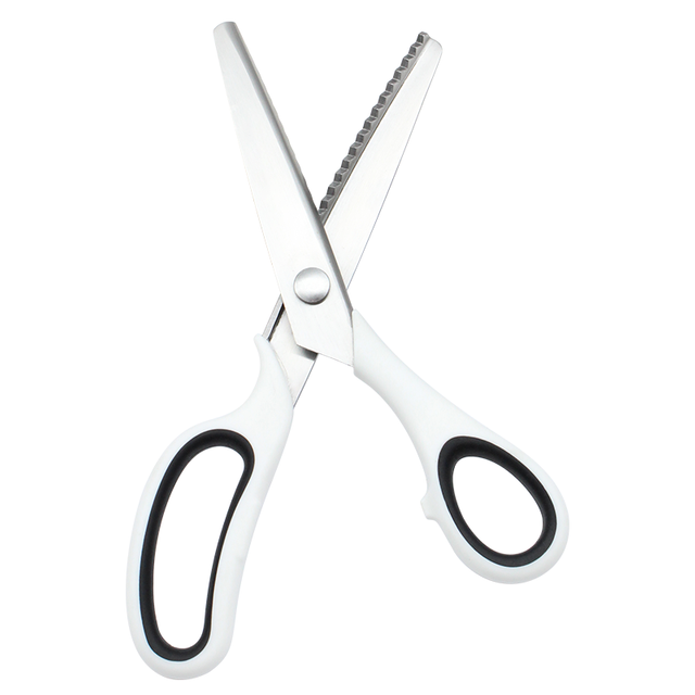 Triangular Zigzag Fabric Scissors