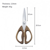 Wooden Handle Scissors