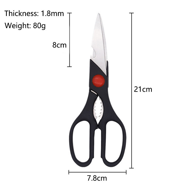 Plastic Handle Food Scissors