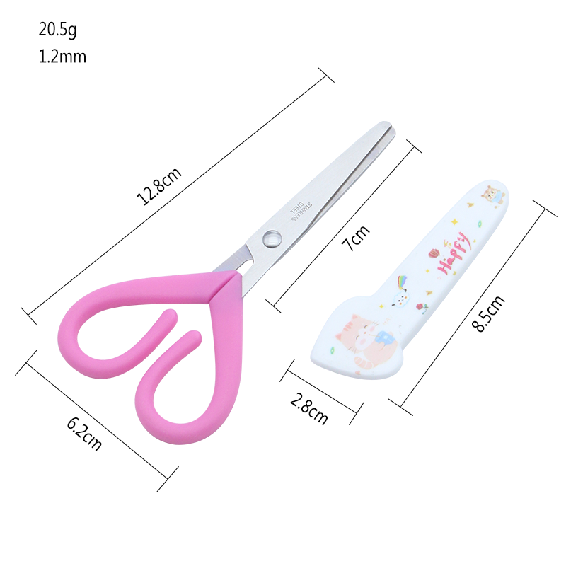 Children's Safety Scissors With Sheath