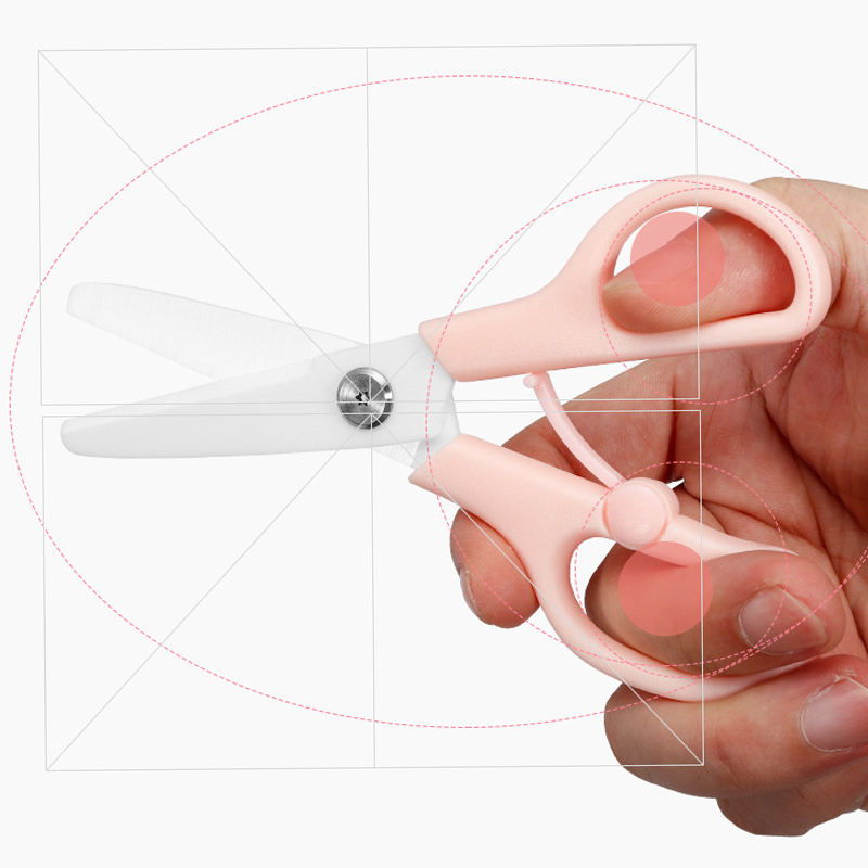 Baby Feeding Scissors With Ceramic Blade