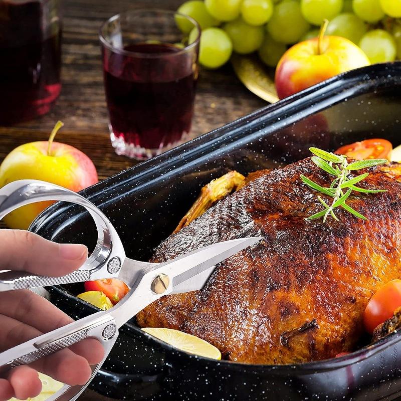 Household Scissors With Zinc Alloy Handle