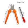 Set Of 2 Stainless Steel Pet Nail Clipper
