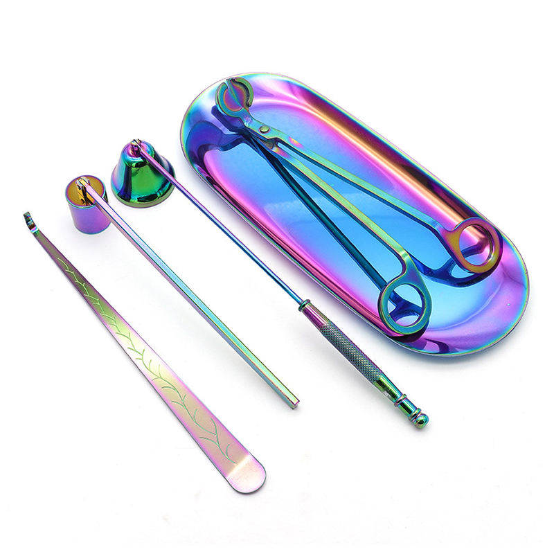 4-Piece Multi-Color Candle Care Set
