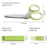 5 Blade Stainless Steel Kitchen Scissors