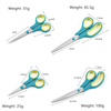4 Piece Scissors Set With Soft Grip