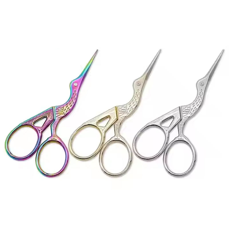 Stainless Steel Crane Shaped Scissors